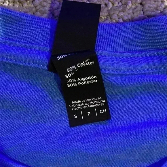 Kansas Jayhawks t shirt color Blue Size Small - Picture 2 of 4